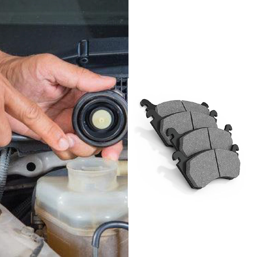 Check your brake pad and brake oil
