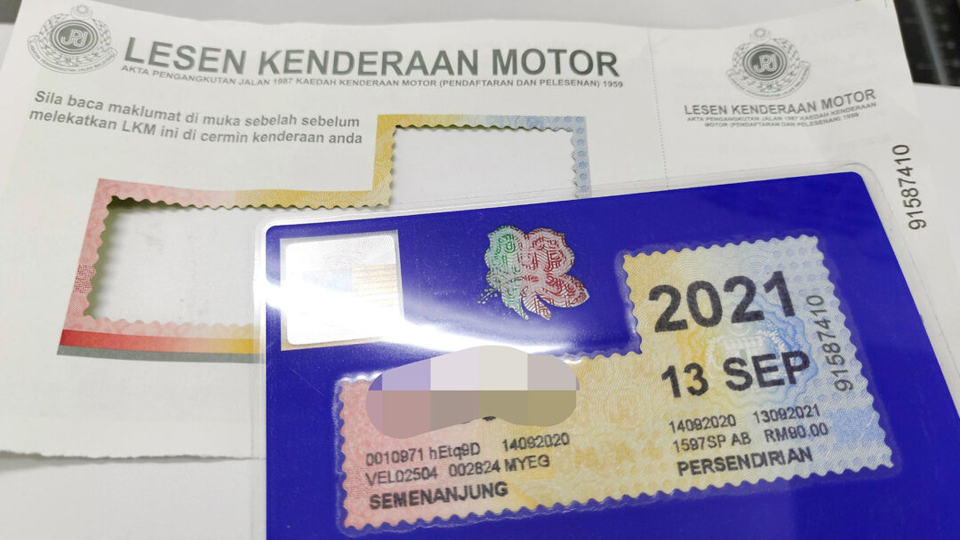 Renew roadtax