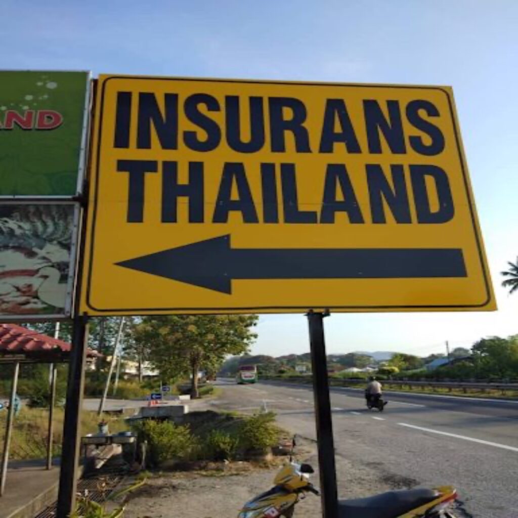 insuran kereta masuk Thailand