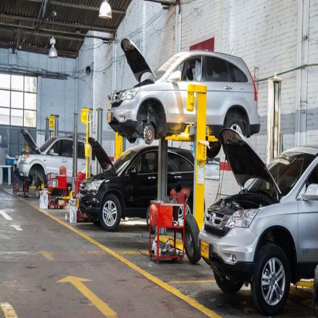 pastikan kenderaan dihantar ke pusat servis yang sah